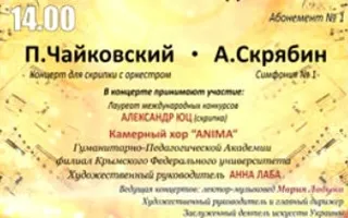Концерт симфонического оркестра Крымской филармонии в СЦКИ