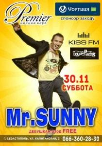 Mr.Sanny в клубе Premier 30 ноября 2013