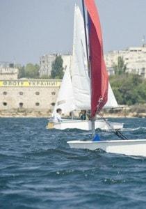 Чемпионат Украины по парусному спорту в олимпийских классах яхт в 2013 году. Открытие