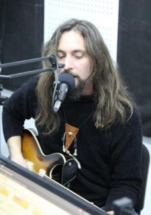 Юрий Беркань в арт-кафе Texas