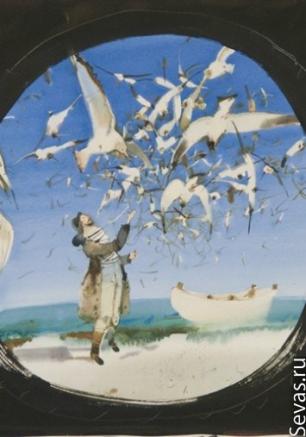 Выставка акварельной графики Аруша Воцмуша «Истории, рассказанные по секрету»