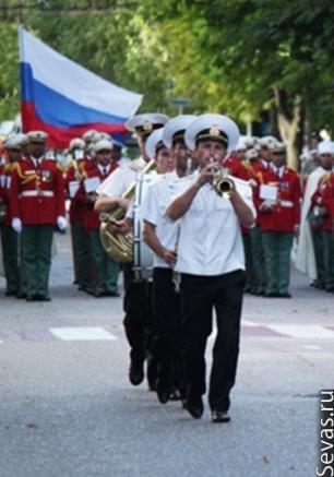 Sevastopol Military Tattoo. Марш-парад военных оркестров