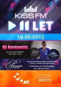 DJ Romantic в клубе Premier 19 октября 2013