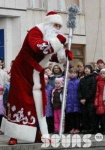 Новогодний праздник в детском доме № 2 от ОО «Миротворец» и Фонда СЭР Севастополя