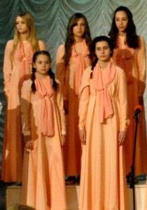 Концерт образцового хора «Жаворонок» в музее Крошицкого