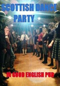 Шотландские танцы в GOOD English Pub 4 января 2014