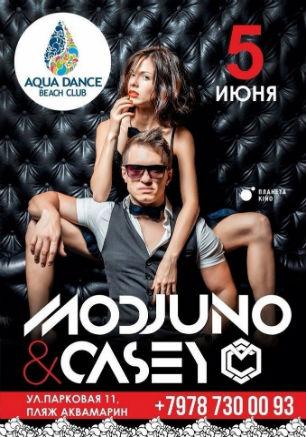 Modjuno & Casey в Aqua Dance Club 
