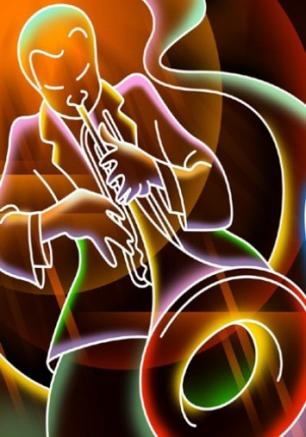 Выставка плаката, посвященная джазу