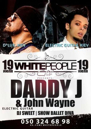 Daddy J & John Wayne в ночном клубе White People
