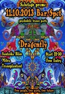Sabotage Promo Party «Dragonfly» в баре Spot