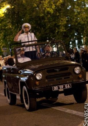 Генеральная репетиция прохождения войск Севастопольского гарнизона