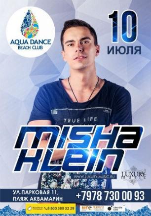 Dj Misha Klein в Aqua Dance Beach Club