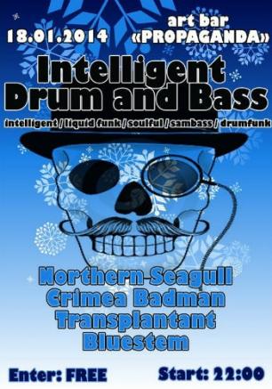 Intelligent Drum and Bass в арт-баре Propaganda 18 января 2014