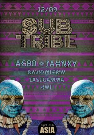 Вечеринка «Sub Tribe» в ночном клубе ASIA 