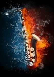 Петр Цветков (саксофон) в «Аквамарине»