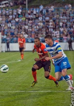 Футбольный матч: ФК Севастополь - ФК Шахтер (Донецк)
