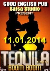 Tequila BOOM BOOM Party в GOOD English Pub 11 января 2014
