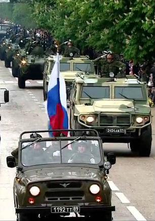Репетиция военного парада ко дню Победы ​4 мая 2015