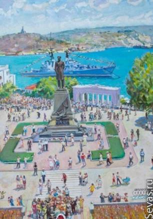 Выставка «Белый город на синем морском берегу»