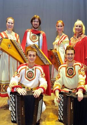 Ансамбль гусляров «Купина» на Приморском бульваре