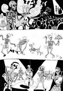 Проект «Кости и плоть Дзен» в Quick Bee Bar