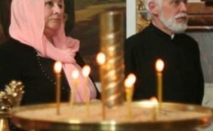 Гашение марки к 1025-летию Крещения Руси