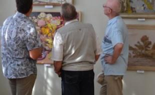 Выставка "Художники - городу". Открытие