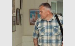 Выставка художника Александра Десятникова в СГО НСХУ. Открытие