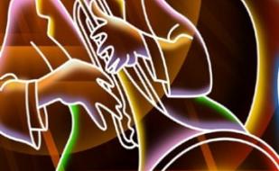 Выставка плаката, посвященная джазу. Открытие