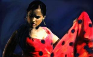 Концерт танцевальной студии «Фламенко» в КК «Корабел»