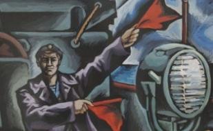 Выставка картин ко Дню Победы