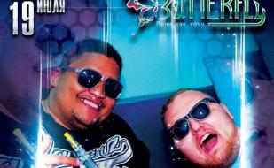 DJ Ambre & Mс Alex G в ночном клубе Butterfly 19 июля 2014