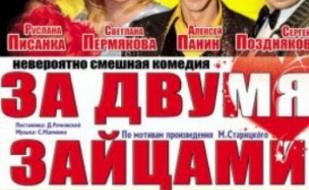 За двумя зайцами комедия