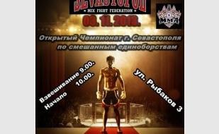 Открытый чемпионат Севастополя по смешанным единоборствам - 3 ноября 2013