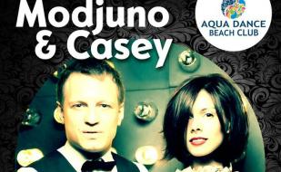 Modjuno & Casey в Aqua Dance Club 9 августа 2014