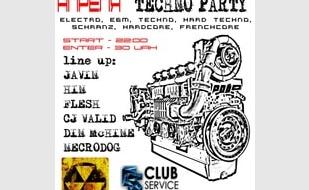 Diesel Power Techno Party в dj cafe «ВОЛНА» 4 апреля 2014