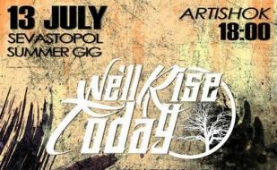 Группа «We'll Rise Today» в арт-клубе «Артишок» 