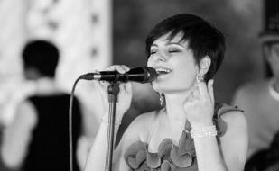 Вероника Лайко в ресторане «Grill Club Madera» ​16 августа 2014