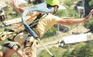 Открытая тренировка по роупджампингу