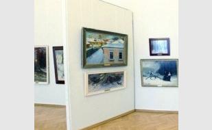Выставка художника Захарова Федора Захаровича «Широкой кистью в краску страсть вложив». Открытие