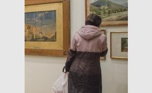 Выставка художницы Татьяны Красной в Севастопольском филиале университета имени Плеханова. Открытие