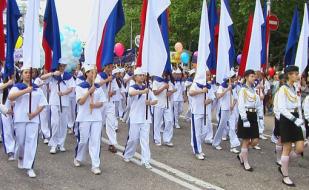 ​Парад-шествие Союза детских организаций Севастополя