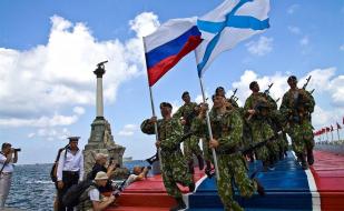 Военно-морской парад в Севастополе 9 мая 2015