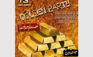 Вечеринка «Golden Party» в клубе Zeppelin – 13 декабря 2013