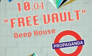 Вечеринка «Free vault» в арт-баре Propaganda