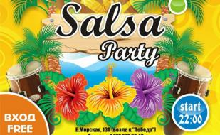 Salsa party в арт-кафе «Мадам Шоко» 
