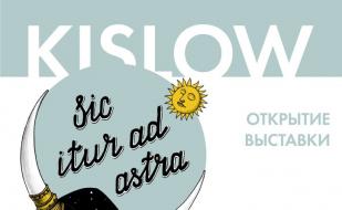 Выставка Алексея Кислова «Sic itur ad  Astra» в Café bar МоМо. Открытие