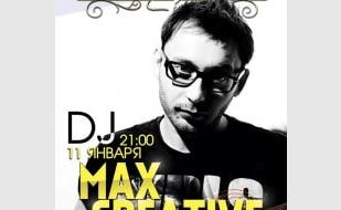 Max Creative в ночном клубе White People 11 января 2014