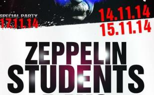 Вечеринка «День студента» в ночном клубе Zeppelin 15 ноября 2014