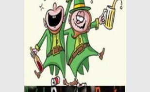 Пьяная ирландская вечеринка в GOOD English Pub 2 января 2014